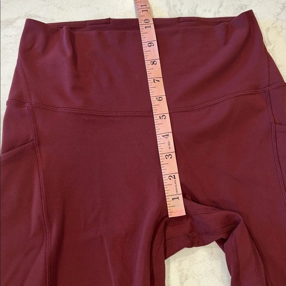 Lululemon Side Pocket Crop High Waist Leggings 22